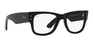 Ray-Ban MEGA WAYFARER RX 0840V unisex Black Geometric Eyeglasses