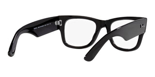 Ray-Ban MEGA WAYFARER RX 0840V unisex Black Geometric Eyeglasses