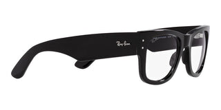 Ray-Ban MEGA WAYFARER RX 0840V unisex Black Geometric Eyeglasses