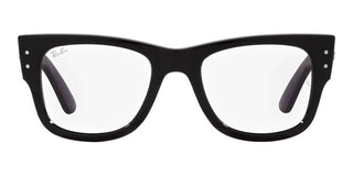 Ray-Ban MEGA WAYFARER RX 0840V unisex Black Geometric Eyeglasses