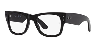 Ray-Ban MEGA WAYFARER RX 0840V unisex Black Geometric Eyeglasses