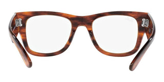 Ray-Ban MEGA WAYFARER RX 0840V unisex Havana Geometric Eyeglasses