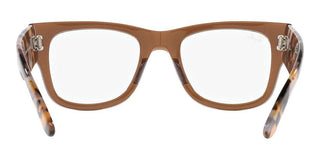 Ray-Ban MEGA WAYFARER RX 0840V unisex Brown Geometric Eyeglasses