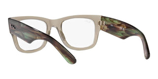 Ray-Ban MEGA WAYFARER RX 0840V unisex Green Geometric Eyeglasses