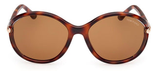 Tom Ford MELODY FT 1090 women Havana Round Sunglasses