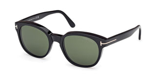 Tom Ford MERT FT1180 unisex Black Round Sunglasses