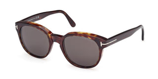 Tom Ford MERT FT1180 unisex Havana Round Sunglasses