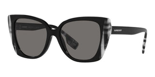 Burberry MERYL BE 4393 women Black Butterfly Sunglasses