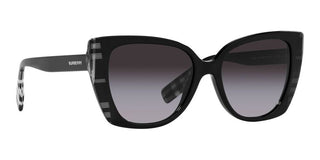 Burberry MERYL BE 4393 women Black Butterfly Sunglasses