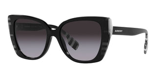 Burberry MERYL BE 4393 women Black Butterfly Sunglasses