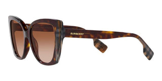 Burberry MERYL BE 4393 women Havana Butterfly Sunglasses