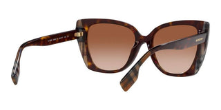 Burberry MERYL BE 4393 women Havana Butterfly Sunglasses