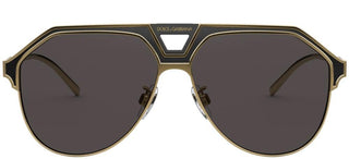 Dolce & Gabbana MIAMI DG 2257 men Gold Pilot Sunglasses