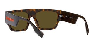 Burberry MICAH BE 4397U men Havana Squared Sunglasses