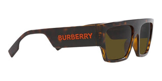 Burberry MICAH BE 4397U men Havana Squared Sunglasses