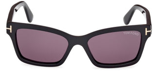 Tom Ford MIKEL FT 1085 women Black Squared Sunglasses