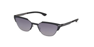 ic!berlin MILLIE IC0014 women Black Cat Eye Sunglasses