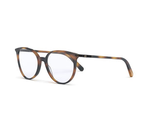 DIOR MiniCDO MiniCDO B1I women Havana Round Eyeglasses