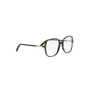 DIOR Mini CD O S9I women Havana Round Eyeglasses