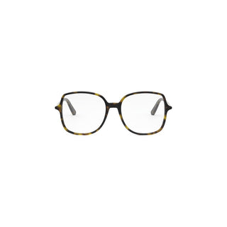 DIOR Mini CD O S9I women Havana Round Eyeglasses