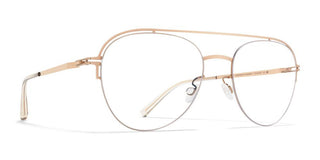 Mykita MISAKO unisex Gold Pilot Eyeglasses