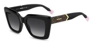 Missoni Mis 0214/s Women Black Cat Eye Sunglasses