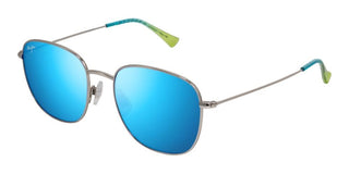 Maui Jim MJ0657SA unisex Silver Geometric Sunglasses