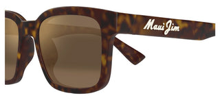 Maui Jim MJ0659SA men Havana Squared Sunglasses