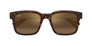 Maui Jim MJ0659SA men Havana Squared Sunglasses