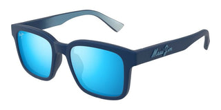 Maui Jim MJ0659SA men Blue Squared Sunglasses