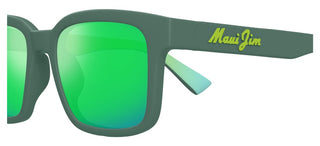 Maui Jim MJ0659SA men Green Squared Sunglasses