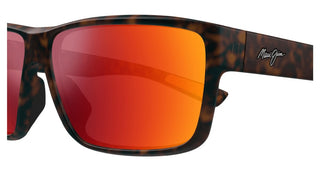 Maui Jim MJ0661S men Havana Squared Sunglasses