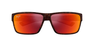 Maui Jim MJ0661S men Havana Squared Sunglasses