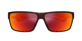 Maui Jim MJ0662SA men Havana Squared Sunglasses