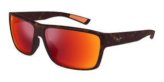 Maui Jim MJ0662SA men Havana Squared Sunglasses