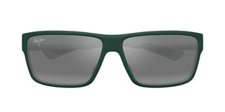 Maui Jim MJ0662SA men Green Squared Sunglasses