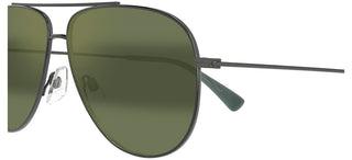 Maui Jim MJ0665S men Ruthenium Pilot Sunglasses