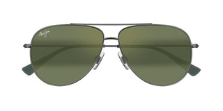 Maui Jim MJ0665S men Ruthenium Pilot Sunglasses