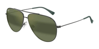 Maui Jim MJ0665S men Ruthenium Pilot Sunglasses