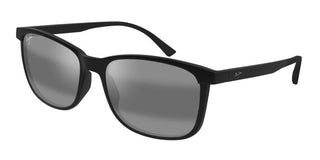 Maui Jim MJ0672S men Black Squared Sunglasses