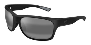 Maui Jim MJ0681S men Black Squared Sunglasses