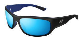 Maui Jim MJ0682S men Black Squared Sunglasses