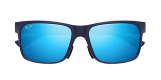 Maui Jim MJ0683S men Blue Squared Sunglasses