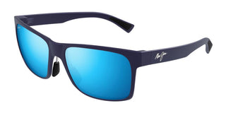 Maui Jim MJ0683S men Blue Squared Sunglasses