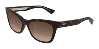 Maui Jim MJ0689S women Havana Squared Sunglasses