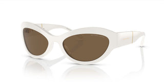 Michael Kors MK BURANO 2198 women White Visor Sunglasses