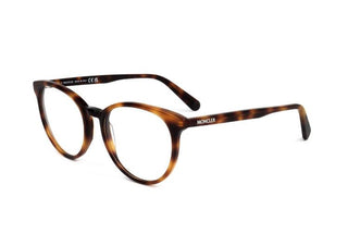 Moncler ML5117 women Havana Round Eyeglasses