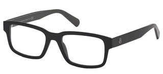 Moncler ML5124 men Black Geometric Eyeglasses