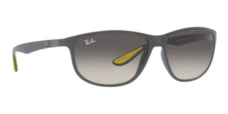 Ray-Ban MOD. 4394M unisex Grey Visor Sunglasses