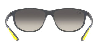 Ray-Ban MOD. 4394M unisex Grey Visor Sunglasses